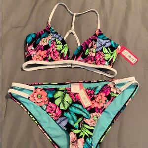 Multicolor Floral Bikini NWT